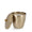 Candela con Coperchio Ø13,5x13,5 cm in Metallo Lathe Svas Oro