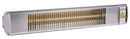 Stufa Elettrica da Parete per Esterno 2000W Qlima PEW3020 Silver