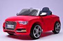 Macchina Elettrica per Bambini 12V con Licenza Audi S5 Cabrio Bianco