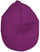 Fauteuil Sacco Pouf en polyester 70x110 cm Ariel Fuchsia
