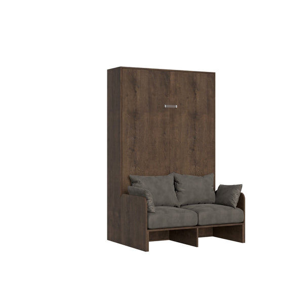 prezzo Letto 1 Piazza e Mezzo a Scomparsa Salvaspazio con Sofà Kentaro H210 cm Marrone