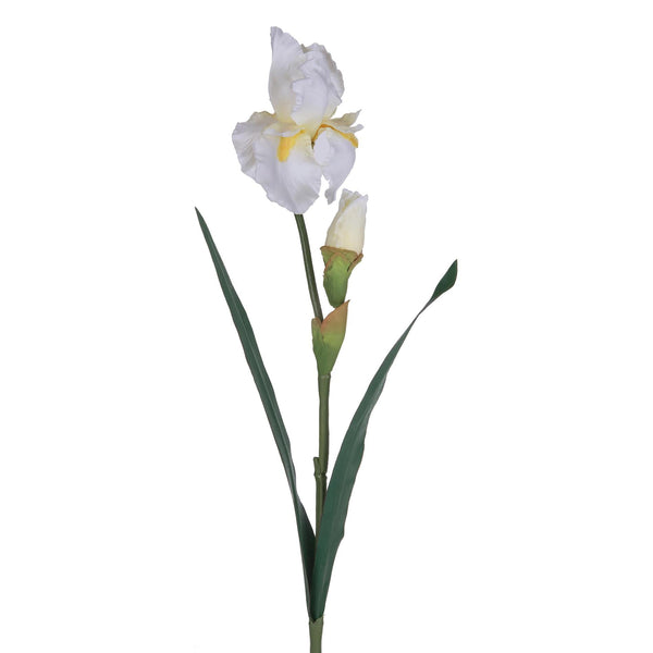 sconto Set 6 Iris Composé de 2 Fleurs Artificielles Hauteur 73 cm