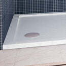 Piatto Doccia Semicircolare in Acrilico Fosterberg Floret 4 Bianco Varie Misure