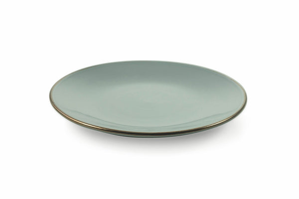 Set de 6 Assiettes à Fruits Ø20,4x2,5 cm en Grès VdE Tivoli 1996 Royal Gris Clair sconto