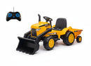 Ruspa Elettrica per Bambini 108x60x64 cm Giallo      