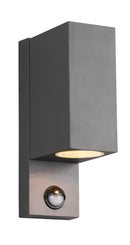 Applique da Esterno Attacco GU10 in Alluminio Pressofuso Antracite