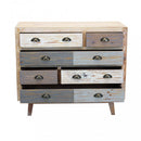Mobile Benjy 99x45x82 h cm in Legno Multicolor