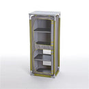 Armadio da Campeggio Smontabile 4 Ripiani in Alluminio e Poliestere Taddei 4R 58