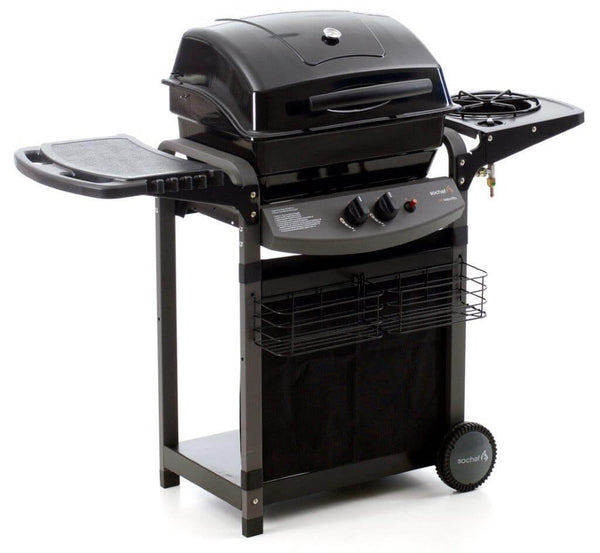 Barbecue à gaz GPL 2 brûleurs 10kW avec brûleur latéral Australian Sochef Piùsaporillo prezzo