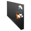 Camino a Bioetanolo da Parete 65x90 cm Flig Honolulu Puffi