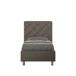 Letto Singolo Priya Cappuccino Varie Misure