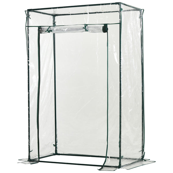 sconto Serre de Jardin 100x50x150 cm en PVC Transparent