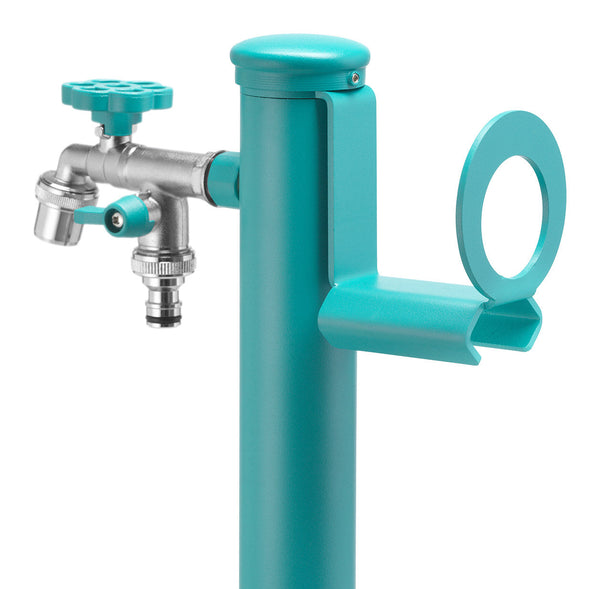 Portatubo per Fontane da Giardino in Acciaio Belfer 42/PGS Turchese sconto