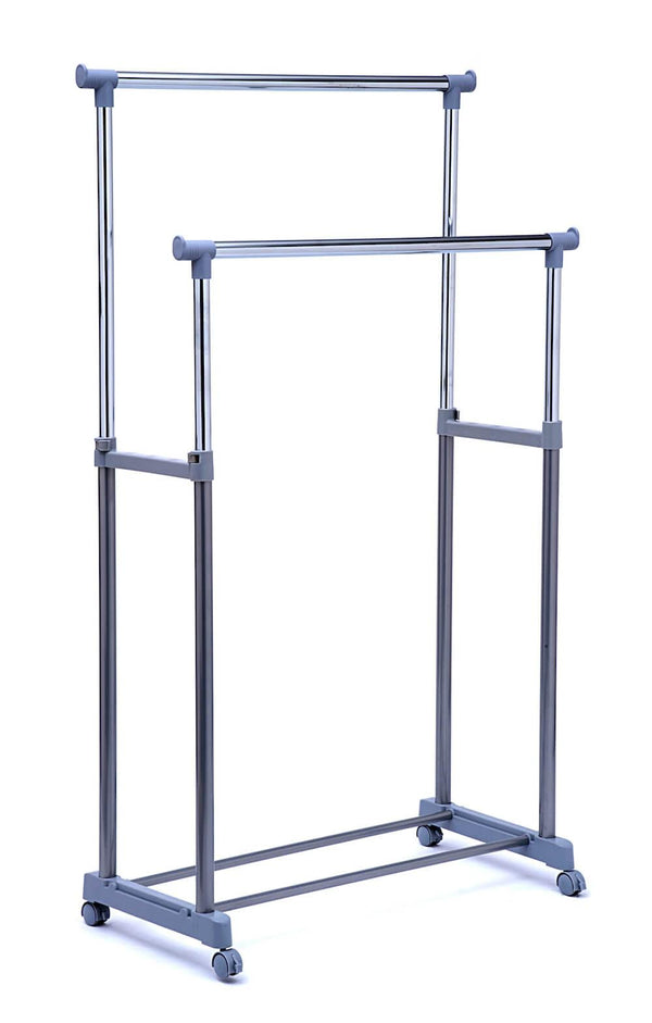 acquista Double Stender en Métal Chromé Capacité 30Kg Tosini AC9002-GR