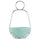 Tasse apéritive en grès et acier Kaleidos Turquoise