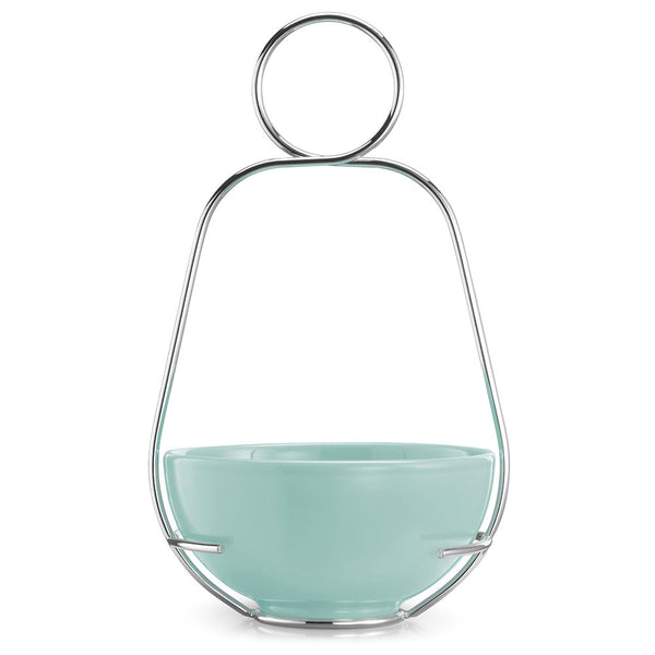 acquista Tasse apéritive en grès et acier Kaleidos Turquoise