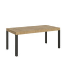  Tavolo Allungabile 200-304x90x77 cm Everyday Quercia Natura Gambe Antracite