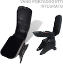 Bracciolo Auto Centrale Universale Poggia braccio con Portaoggetti Similpelle