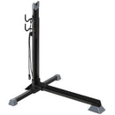 Cavalletto Supporto per Bicicletta Riparazione Bici 66x56x63-73,5 cm  Nero