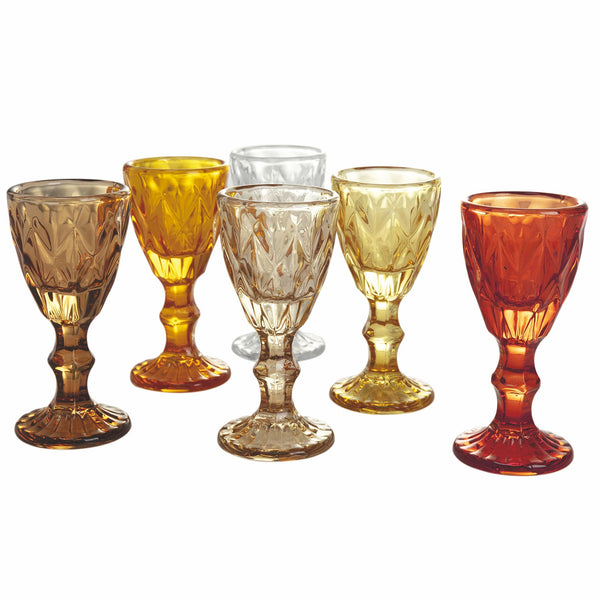 acquista Coffret de 6 Liqueurs en Verre 45 ml Villa d'Este Home Tivoli Prisma Sunset
