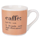 Set 6 tazzine Caffè Ø5,5x5,5 cm in New Bone China VdE Tivoli 1996 Colours