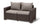 Canapé de jardin 2 places 141x68x71,5 cm en résine Keter California Cappuccino