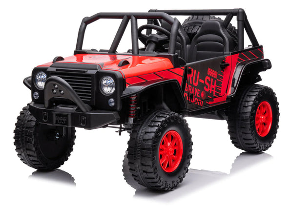 online Macchina Elettrica per Bambini 24V 2 Posti Desert Rosso
