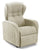 Fauteuil élévateur électrique 2 moteurs 75x108x85 cm en tissu dispositif médical 1 beige