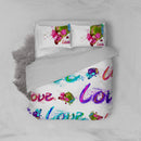 Copripiumino Matrimoniale Stampa sul Sacco e Federe Kio614