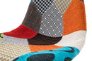 Sedia in Tessuto Patchwork 82x47x52cm TFT Patchy Patchwork