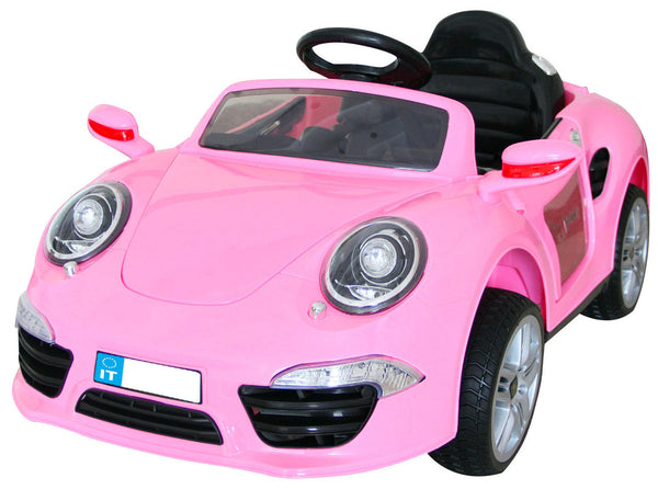 Voiture électrique pour enfants 12V Kidfun Sporting Rose sconto