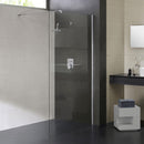 Parete Doccia Walk-In In Cristallo Trasparente 8mm H198 Fosterberg Side Varie Misure