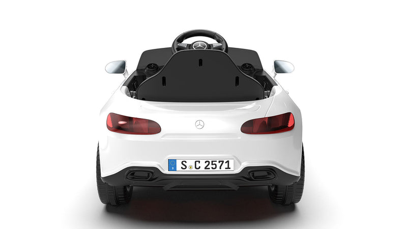 Macchina Elettrica per Bambini 12V con Licenza Mercedes CLS Small Bianco