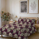 Copripiumino Infinity con Sacco e Federe in Poliestere Peonies  