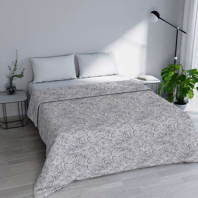 Trapuntino Estivo in Microfibra 100 gr con Stampa Ornato Basic Varie Misure