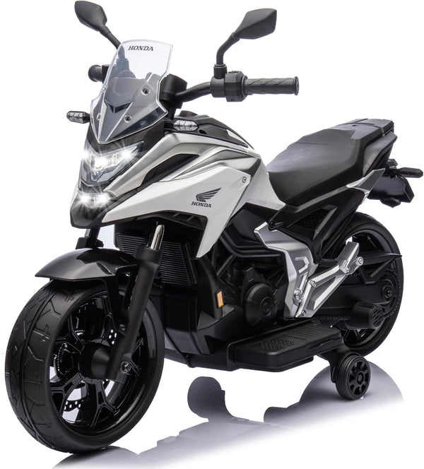 sconto Moto Elettrica per Bambini Licenza Ufficiale Honda NC750X 12V 4,5Ah Bianco