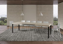  Tavolo Allungabile 180-440x90x77 cm Everyday Cashmere Gambe Antracite