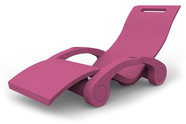 Lettino Chaise Longue Galleggiante da Esterno Giardino Arkema Serendipity Fuxia online