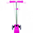 Monopattino a 3 Ruote Doppia Iniezione 3 Altezze Max 50Kg Globber PRIMO Rosa