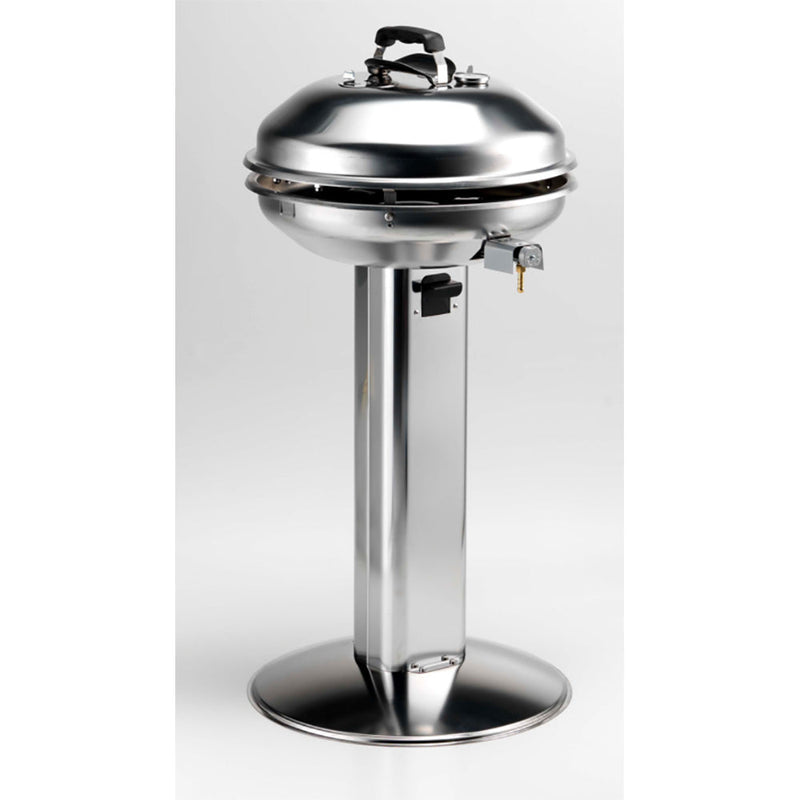 Barbecue a Gas GPL Ø47cm in Acciaio Ompagrill Alueco 4780/Cover