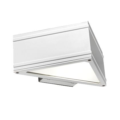 prezzo Applique Murale Horizontale Couleur Blanche pour l'Extérieur Ligne Three Livos