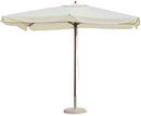 Ombrellone da Giardino in Legno 3x4m Palo 48mm Morel Ecrù