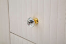 Mobile Montpellier Crema 120x40x85 cm in Ferro Legno 
