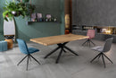 Tavolo Allungabile 140/200x80x76 cm in Vetro Temperato Tommy Trasparente