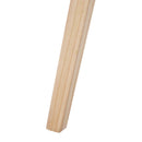 Lampada da Terra con Treppiede Paralume in Tessuto Crema 146 cm 