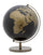 Globe Bronze Ø25x34 cm Plastique et Fer Noir et Doré