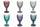 Set de 6 Gobelets en Verre 280 ml VdE Tivoli 1996 Château