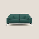 Divano 3 Posti 186x95x91 cm in Tessuto Petrolio