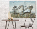 Dipinto su Tela Barche 120x3,7x80 cm in Alluminio Plastica e Canvas
