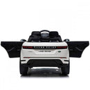 Macchina Elettrica per Bambini 12V con Licenza Land Rover Evoque Bianca